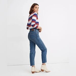 Madewell The Momjean in Downey Wash size 28